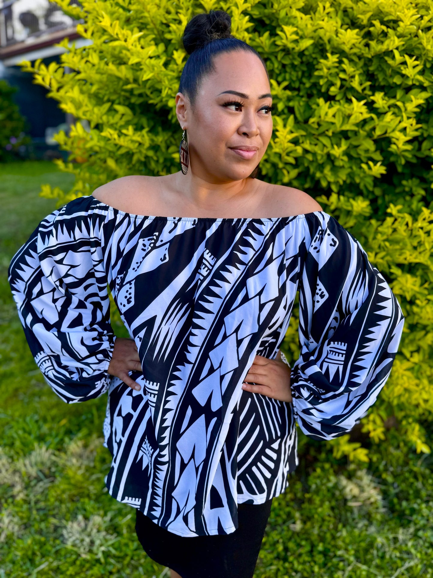 Tatau Off Shoulder Top